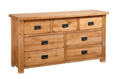 CHEST OF DRAWERS 3 4 RUSTIC
