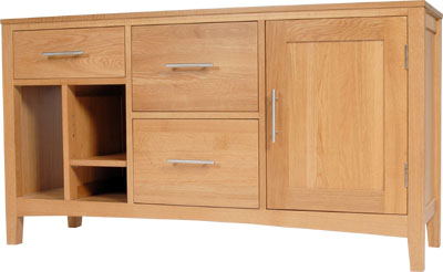 oak COMPUTER TRIPLE UNIT PRESTIGE