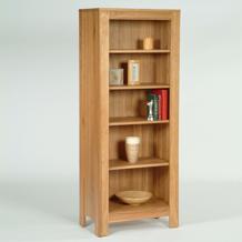 Oak Contemporary Oak Bookcase Tall