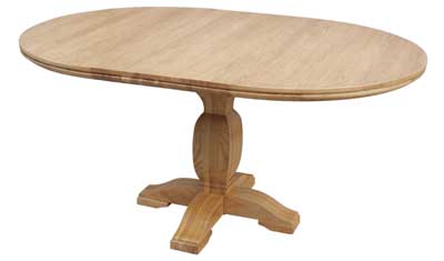  Extendable Dining Table on Oak Dining Table Extending Round Pedestal Toulouse   Review  Compare