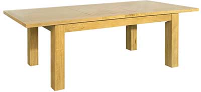 oak Dining Table Large Extending Lyndhurst