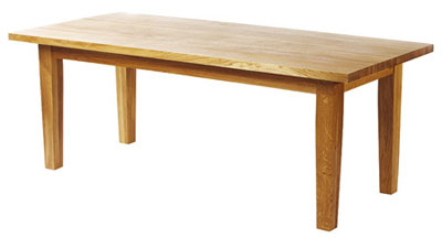 oak DINING TABLE WEALDEN