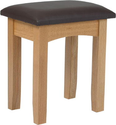 oak DRESSING TABLE STOOL PRESTIGE
