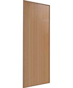Oak Full Panel Sliding Wardrobe Door - 24``/61cm