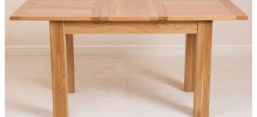 HAMPTON SOLID OAK EXTENDING DINING TABLE
