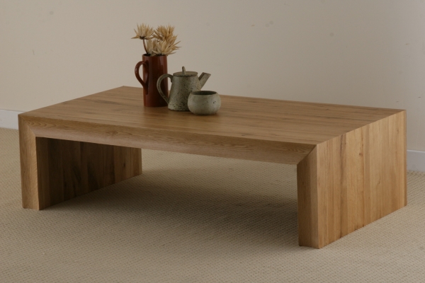 Oak Furniture Land Calvador Solid Oak Coffee Table