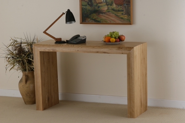 Calvador Solid Oak Console Table