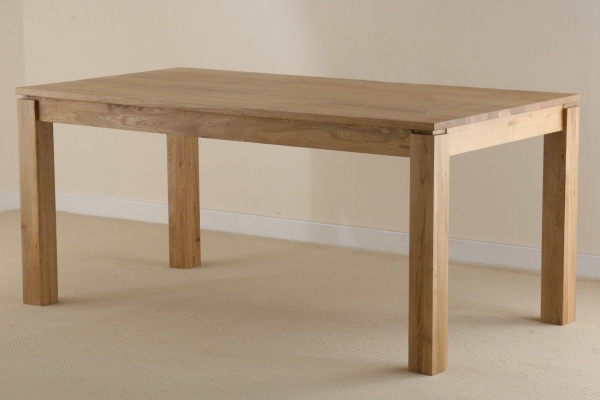Oak Furniture Land Galway 6ft Solid Oak Dining Table