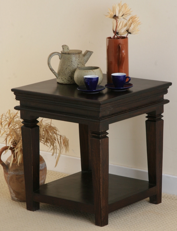 Klassique Dark Indian Side Table