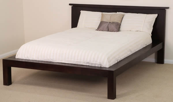 Oak Furniture Land Tokyo Solid Dark Mango King-size Bed