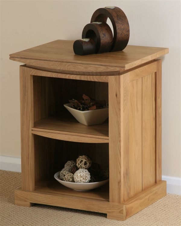Tokyo Solid Oak Bedside Cabinet