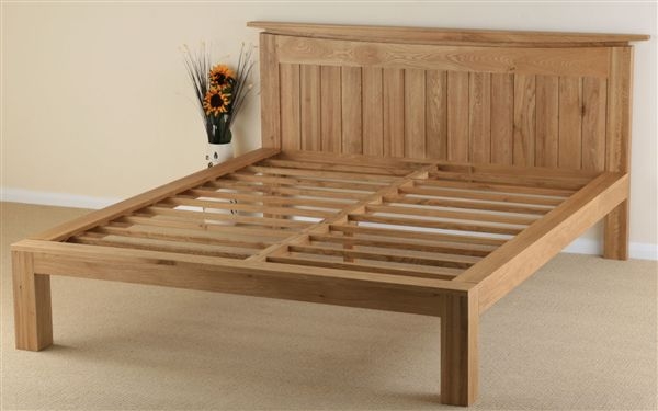 Tokyo Solid Oak Kingsize Bed