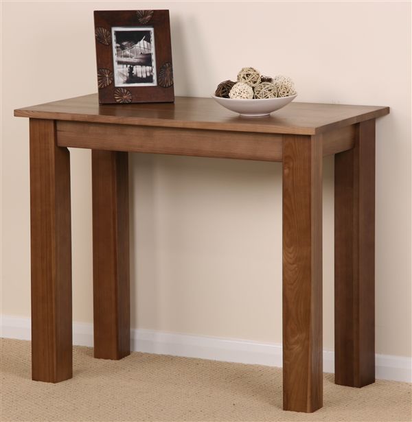 Oak Furniture Land Wesley Ash Narrow Console Table