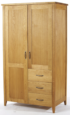 oak GENTLEMANS WARDROBE WEALDON