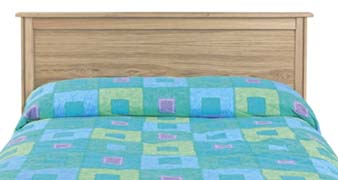 OAK HEADBOARD 5FT CORNDELL NIMBUS
