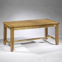 Oak Rustic Oak Extending Dining Table
