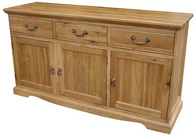 oak Sideboard Dresser Base Large Chichester