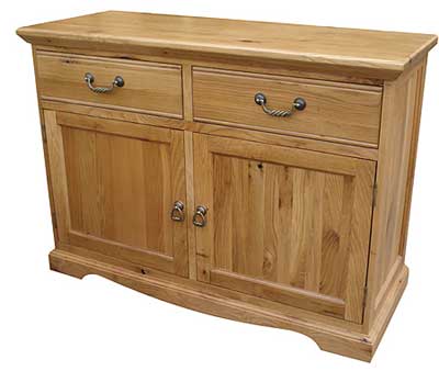 oak Sideboard Dresser Base Small Chichester