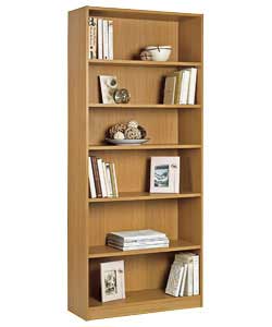 Oak Tall Wide Extra Deep Bookcase