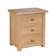 Toulouse Traditional Oak Bedside Cabinet
