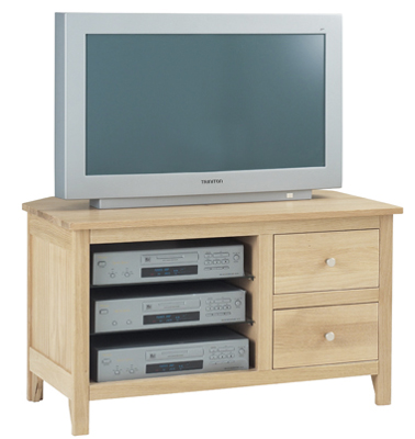 oak TV Unit Cornder Corndell Nimbus