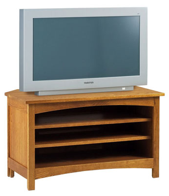 oak TV UNIT CORNER CORNDELL KINGSLEIGH