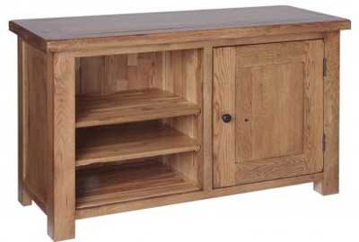 oak TV UNIT STANDARD DEVON RUSTIC