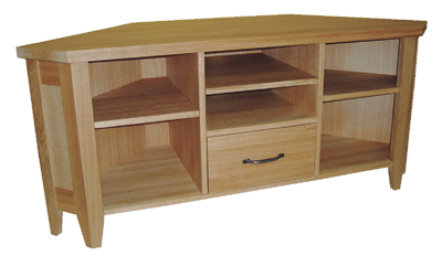 oak TV UNIT WIDESCREEN WEALDEN