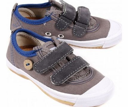 Oak Velcro sneakers - Grey 34EUR-2UK