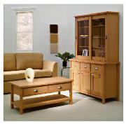 2 Door Apothecary Cabinet, Oak