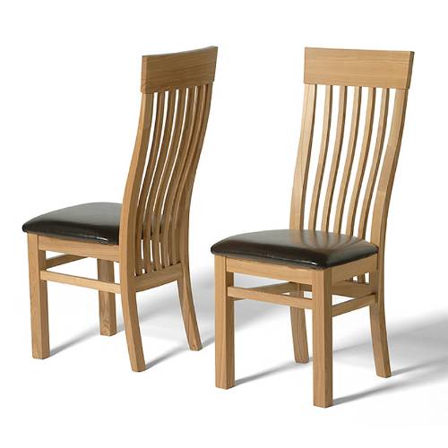 Oakleigh Furniture Oakleigh Chair Classic Ash x2