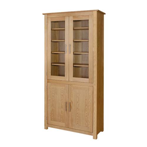 Oakleigh Glazed Cupboard Bookcase 902.508