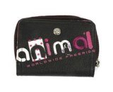 Oakley Animal Womens Applique Leather Wallet - Black