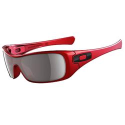 oakley Antik Sunglasses - Metallic Red/Warm Grey
