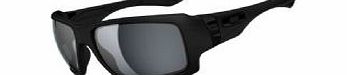 Oakley Big Taco Sunglasses Matte Black/Grey