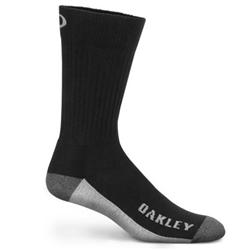 oakley Blocked Crew Sock (Pack of 3 Pairs) - Black