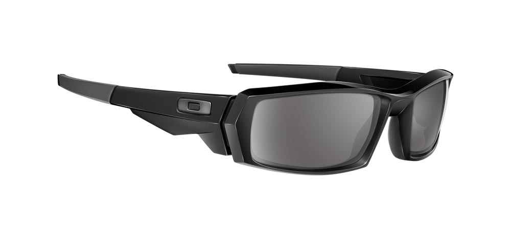 Canteen Polished Black with Grey Lens