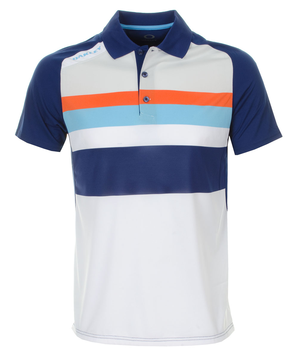 Oakley Cascade Polo Shirt Blue Depths
