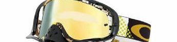 Oakley Crowbar Mx Goggles Mosh Pit Gold/ 24k