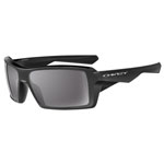 oakley Eyepatch Polished Black - Warm Grey