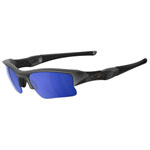 oakley Flak Jacket XLJ Dark Grey - Ice Iridium