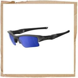 Oakley Flak Jacket XLJ Dark Grey/Ice Iridium