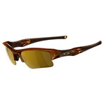 oakley Flak Jacket XLJ Polished Rootbeer - Gold