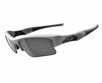 Oakley Flak Jacket XLJ Sunglasses Polished White