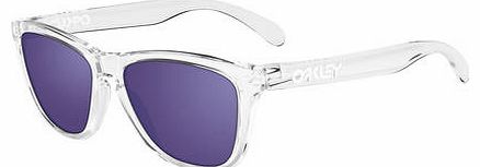 Oakley Frogskins Glasses - Polished Clear/violet