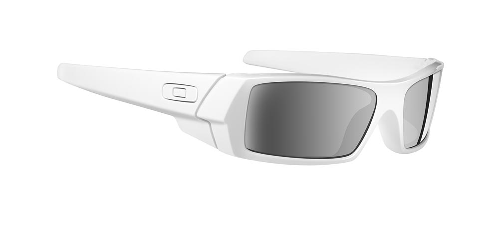 Oakley Gas Can Polished White with Black