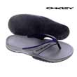 Oakley Gasket Flip Flops - NVY/GRY