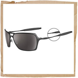 Oakley Inmate Polished Black/Warm Grey