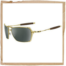 Oakley Inmate Polished Gold/Dark Grey