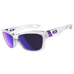 oakley Jupiter Sunglasses - Polished Clear/Violet